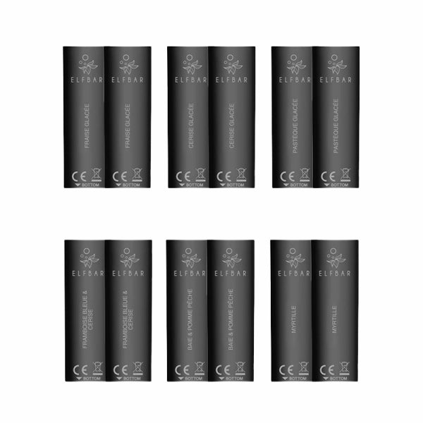 Cartouches Pré-Remplies 4in1 2ml 20mg (2pcs) - Elfbar