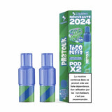 Cartouches Pré-Remplies 9mg (2pcs) - Wpuff 2.0 by Liquideo