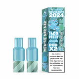 Cartouches Pré-Remplies 9mg (2pcs) - Wpuff 2.0 by Liquideo