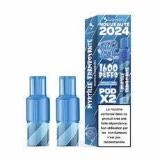 Cartouches Pré-Remplies 9mg (2pcs) - Wpuff 2.0 by Liquideo