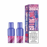 Cartouches Pré-Remplies 9mg (2pcs) - Wpuff 2.0 by Liquideo