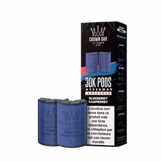 Cartouches Pré-remplies Hyper Max Advanced 30k 6mg 10+10ml (2pcs) - Crown Bar by Al Fakher