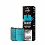 Cartouches Pré-remplies Hyper Max Advanced 30k 6mg 10+10ml (2pcs) - Crown Bar by Al Fakher