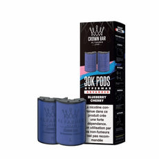 Cartouches Pré-remplies Hyper Max Advanced 30k 6mg 10+10ml (2pcs) - Crown Bar by Al Fakher