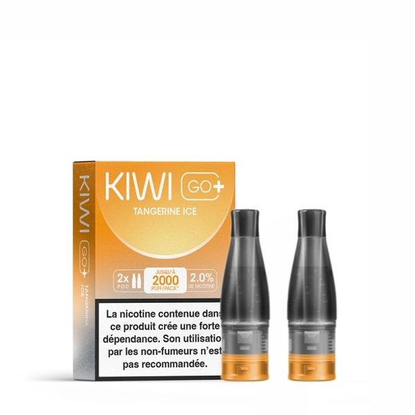 Cartouches Pré-remplies Kiwi Go+ 20mg (2pcs) - Kiwi Vapor