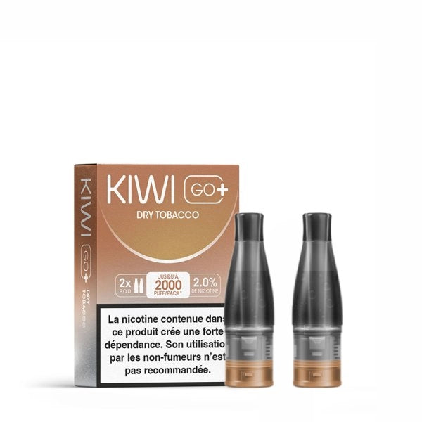 Cartouches Pré-remplies Kiwi Go+ 20mg (2pcs) - Kiwi Vapor