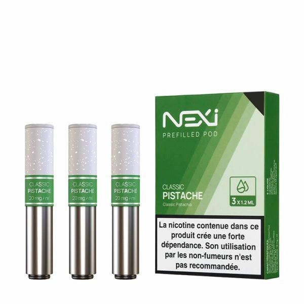 Cartouches Pré-remplies Nexi One 12mg 1.2ml (3pcs) - Aspire
