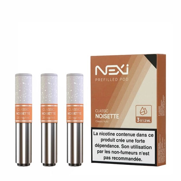 Cartouches Pré-remplies Nexi One 12mg 1.2ml (3pcs) - Aspire