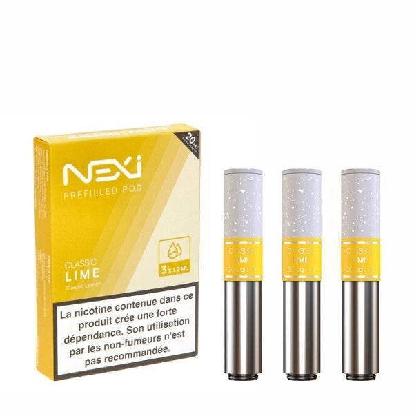 Cartouches Pré-remplies Nexi One 12mg 1.2ml (3pcs) - Aspire