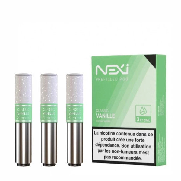 Cartouches Pré-remplies Nexi One 12mg 1.2ml (3pcs) - Aspire