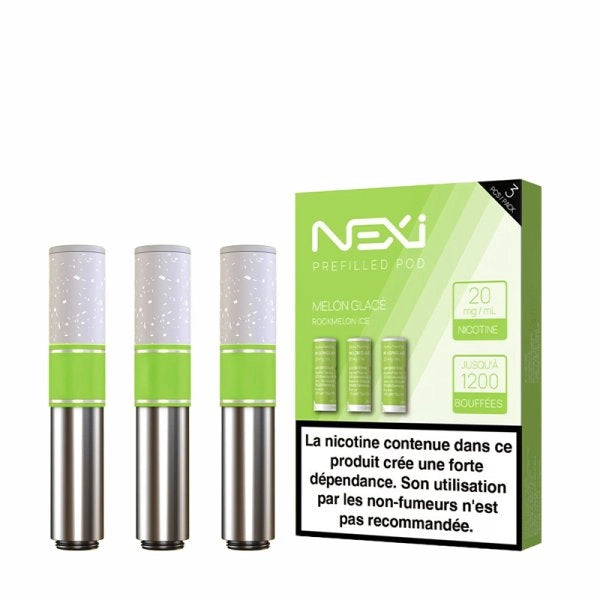 Cartouches Pré-remplies Nexi One 12mg 1.2ml (3pcs) - Aspire
