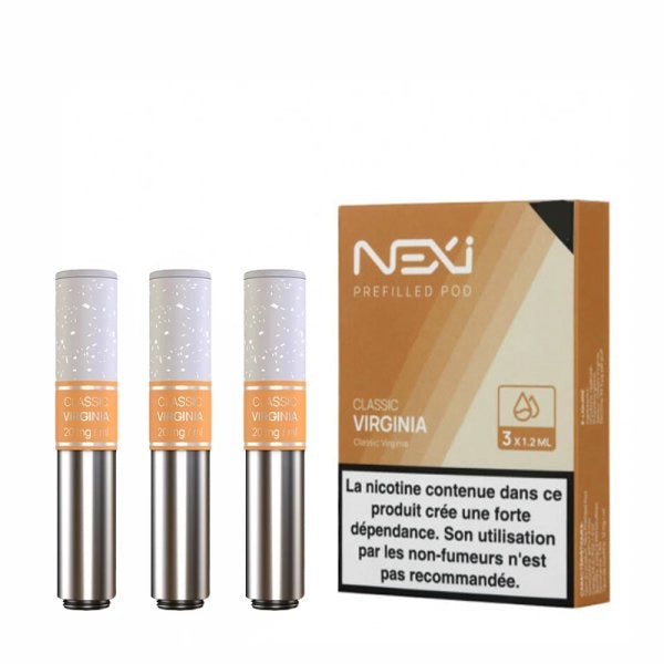 Cartouches Pré-remplies Nexi One 12mg 1.2ml (3pcs) - Aspire