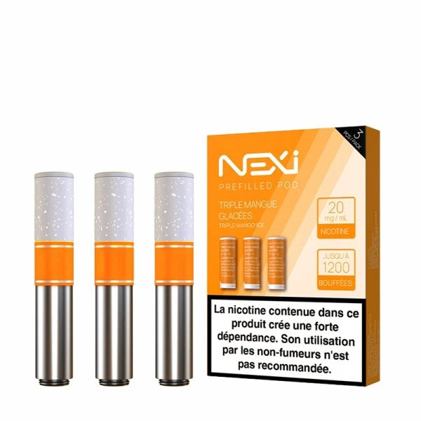 Cartouches Pré-remplies Nexi One 12mg 1.2ml (3pcs) - Aspire