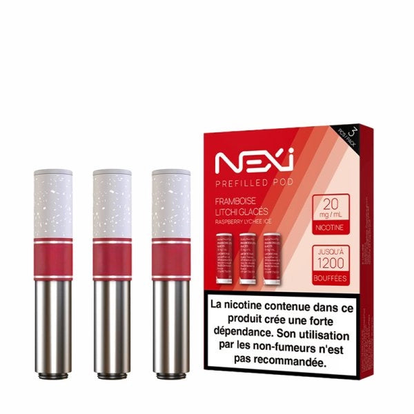 Cartouches Pré-remplies Nexi One 12mg 1.2ml (3pcs) - Aspire