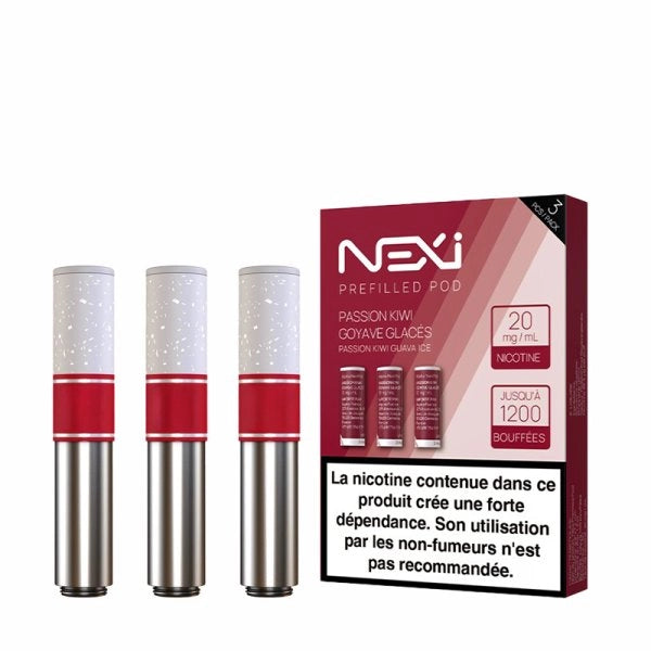Cartouches Pré-remplies Nexi One 12mg 1.2ml (3pcs) - Aspire