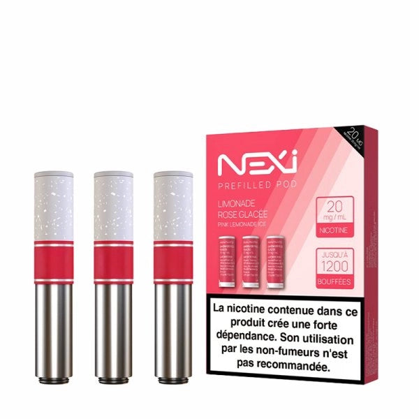 Cartouches Pré-remplies Nexi One 12mg 1.2ml (3pcs) - Aspire