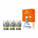 Cartouches Q Series 0.4/0.6/0.8Ω 3ml (3pcs) - Geekvape