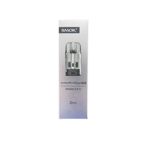 Cartouches Smokclipp 0.8Ω 2ml (2pcs) - Smoktech