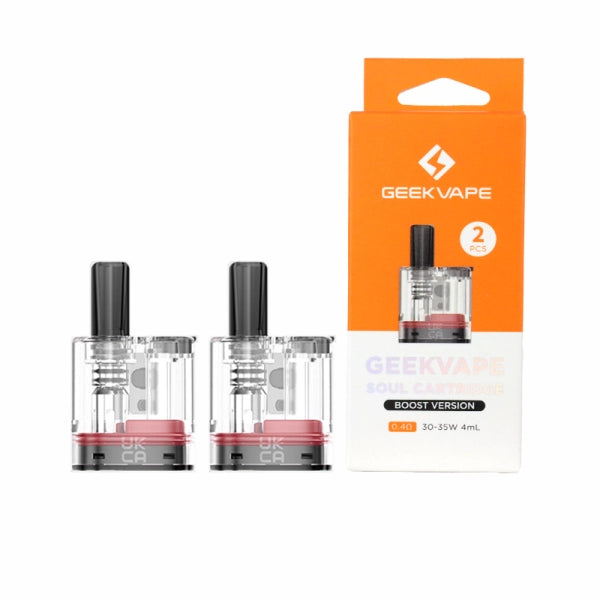 Cartouches Soul Boost Version 0.4/0.6/1.0ohm 4ml (2pcs) - Geekvape