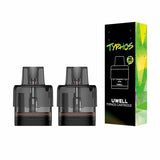 Cartouches Typhos 0.3/0.6/0.8Ω 6ml (2pcs) - Uwell