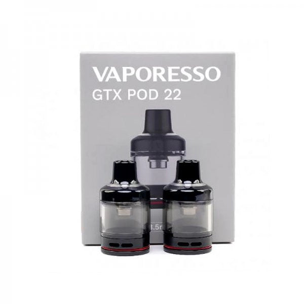 Cartouches Vides GTX 22 3.5ml (2pcs) - Vaporesso