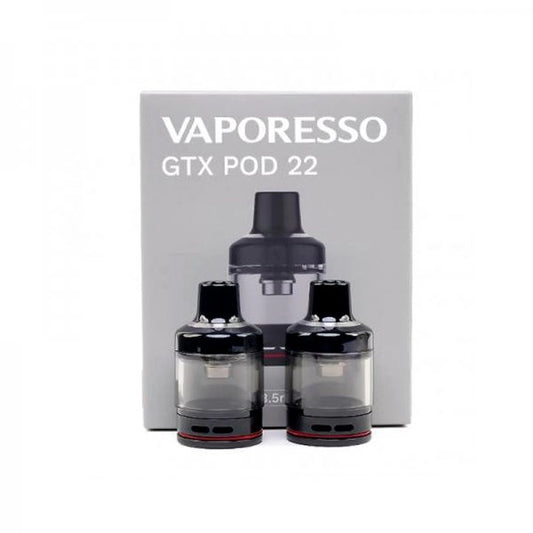 Cartouches Vides GTX 22 3.5ml (2pcs) - Vaporesso