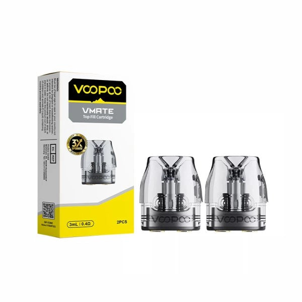 Cartouches Vmate V3 0.4/0.7Ω 3ml (2pcs) - Voopoo