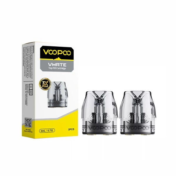 Cartouches Vmate V3 0.4/0.7Ω 3ml (2pcs) - Voopoo