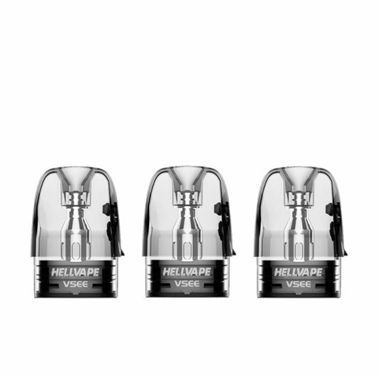 Cartouches VSEE One 0.6/0.8Ω 2ml (3pcs) - Hellvape