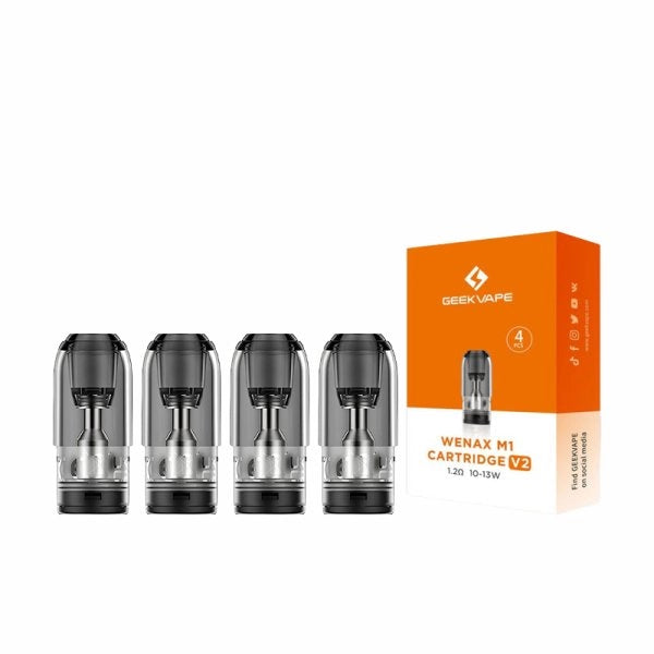 Cartouches Wenax M1 V2 0.8/1.2Ω (4pcs) - Geekvape