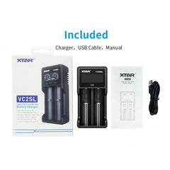 Chargeur Double Accus VC2SL - XTAR