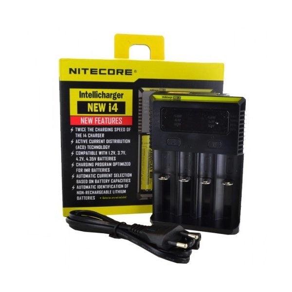 Chargeur New I4 Intellicharger - Nitecore