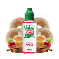 Cinnamon Apple 0mg 100ml - Donut King