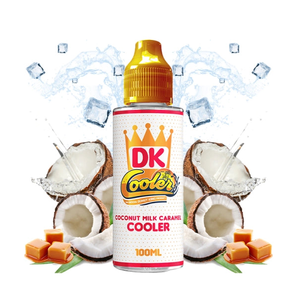 Coconut Milk Caramel 0mg 100ml - DK Cooler by Donut King