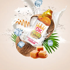 Coconut Milk Caramel 0mg 100ml - DK Cooler by Donut King
