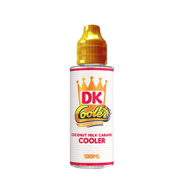Coconut Milk Caramel 0mg 100ml - DK Cooler by Donut King