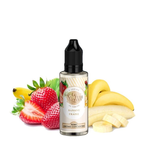 Concentré Banane Fraise 30ml - Le Petit Verger by Savourea