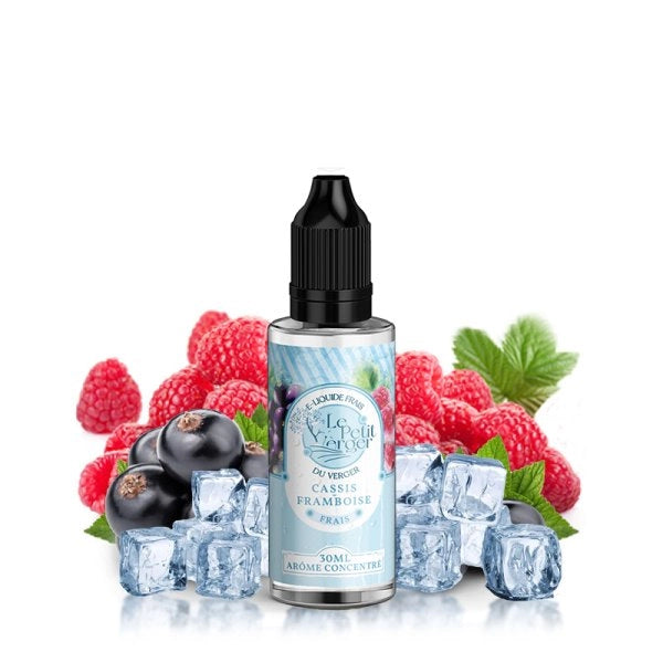 Concentré Cassis Framboise Frais 30ml - Le Petit Verger by Savourea