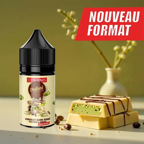 Concentré Dubaï Chocovape White 30ml - Cebueno