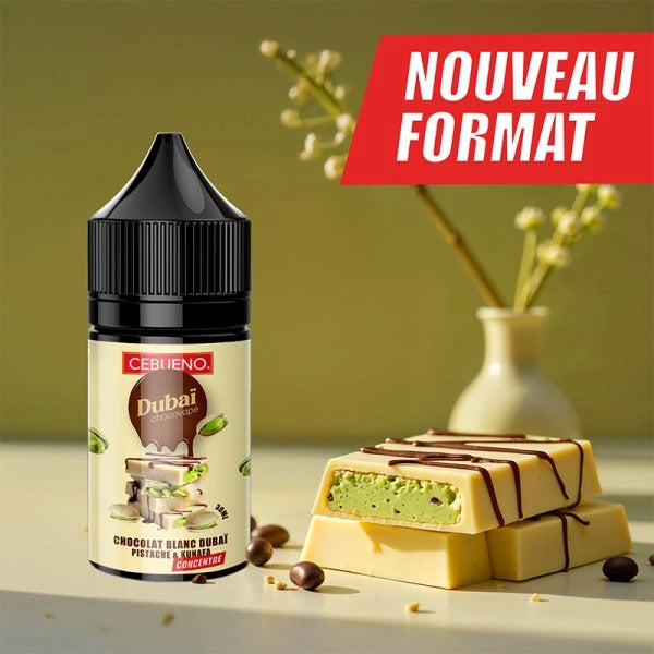 Concentré Dubaï Chocovape White 30ml - Cebueno