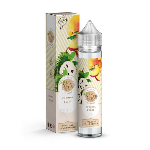 Corossol Pêche 0mg 50ml - Le Petit Verger by Savourea
