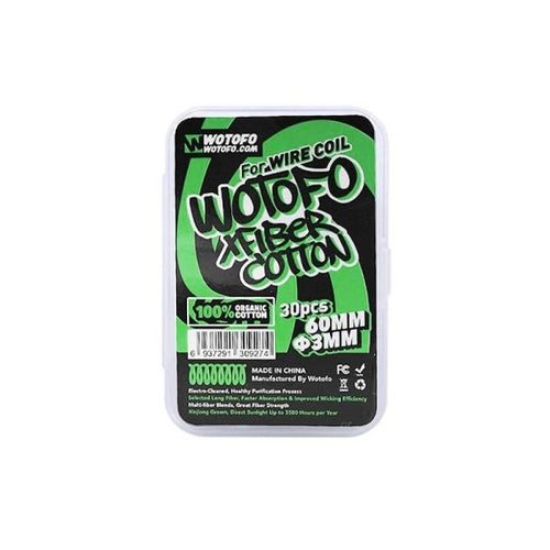 Coton Xfiber pour Wire Coil (30pcs) - Wotofo