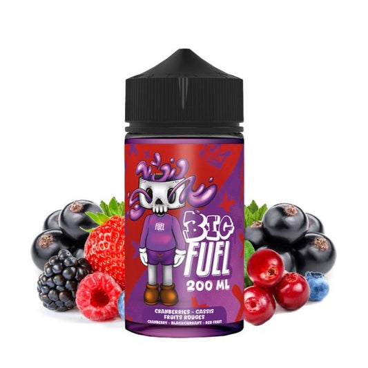 Cranberries Cassis Fruits rouges 0mg 200ml - Big Fuel by Maison Fuel
