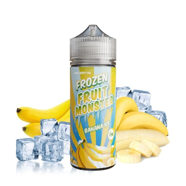 Banana Ice 0mg 100ml - Frozen Fruit Monster by Monster Vape Labs