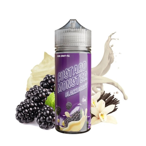 Blackberry Custard 0mg 100ml - Custard Monster by Monster Vape Labs