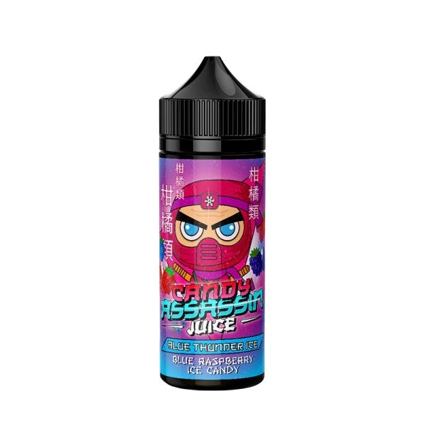 Blue Thunder Ice 0mg 100ml - Candy Assassin Juice by Fantasi
