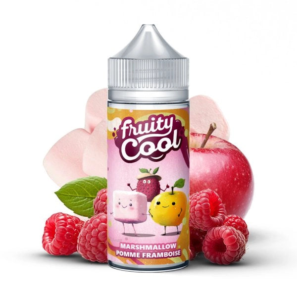 Marshmallow Pomme Framboise 0mg 100ml - Fruity Cool