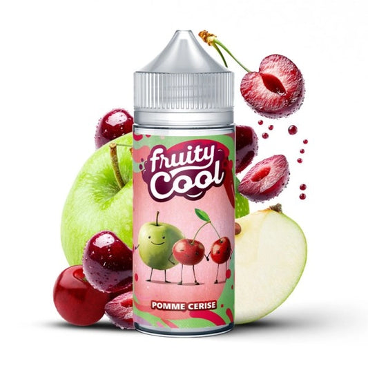 Pomme Cerise 0mg 100ml - Fruity Cool