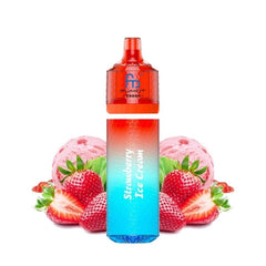 Puff T9000 TPD Strawberry Ice Cream 20mg - Fumot