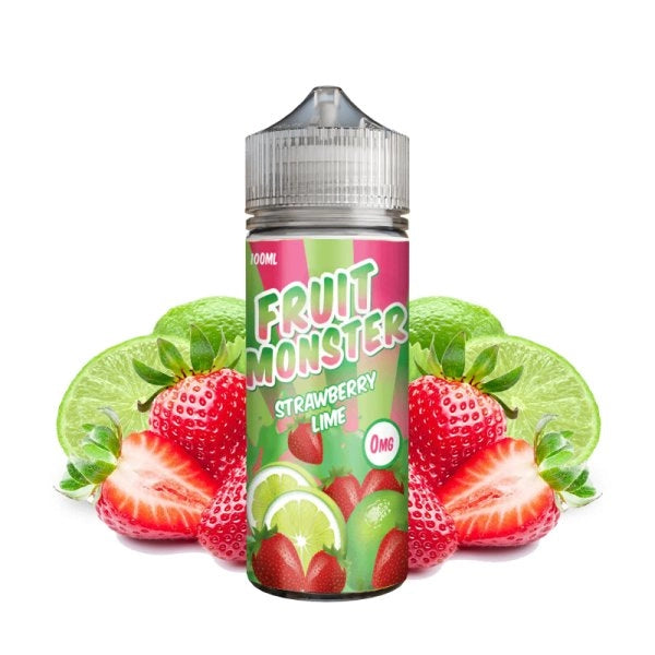 Strawberry Lime 0mg 100ml - Fruit Monster by Monster Vape Labs